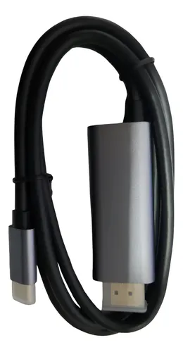 Cabo Usb Tipo C Para Hdmi Moto G100 E Edge 20 Pro Original Cinza
